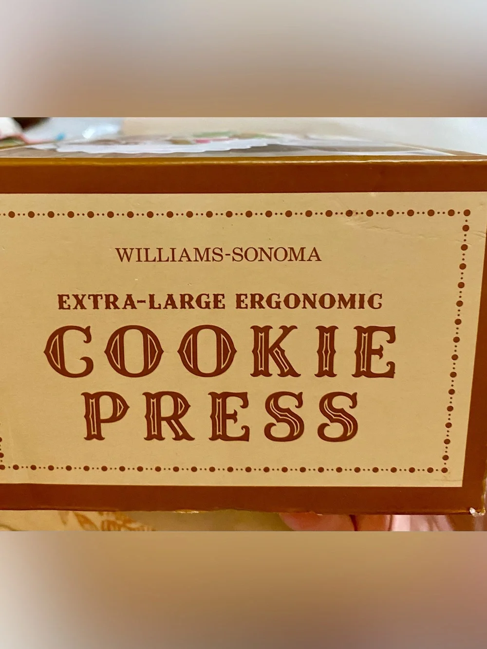 Williams Sonoma estate sale